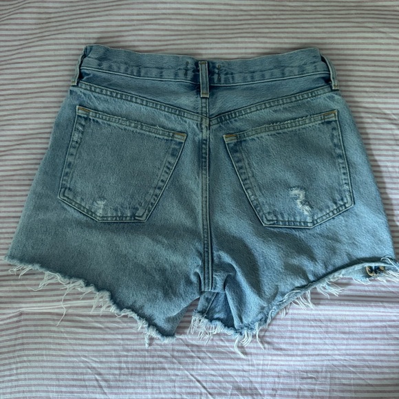 Agolde Parker Long Shorts - Picture 2 of 5